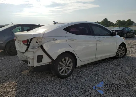 2014 Hyundai Elantra Se из США, поврежденный, VIN 5NPDH4AE3EH520568